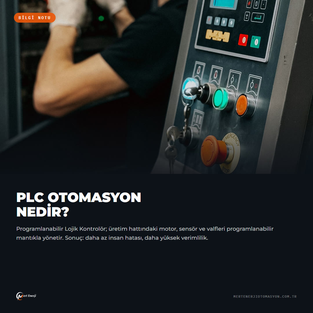 PLC otomasyon nedir